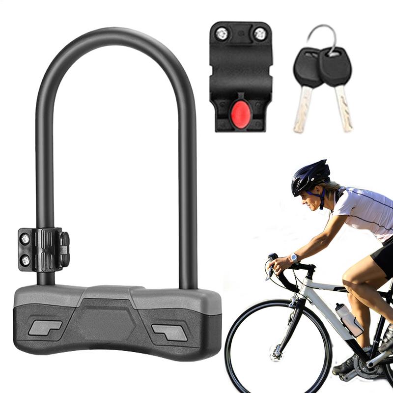 Commuter Cycling - オートバイロックバイクロックヘビーデューティ盗難防止サイクリング用品ラックハンドルバー通勤旅行屋外学校大人