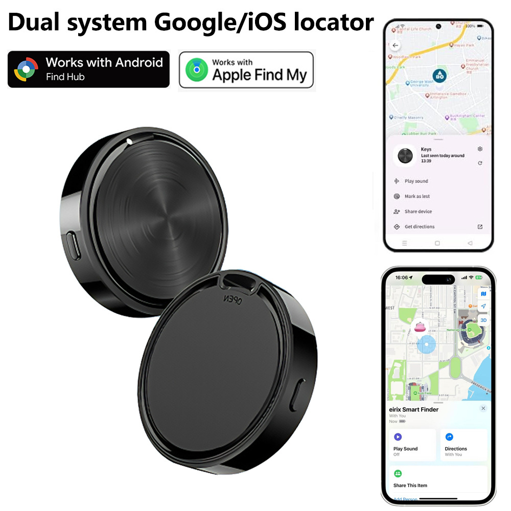 Cycling Commuter Bag - ミニグローバルGPSトラッカー--リアルタイム位置追跡デバイス、デュアルOS（iOSとAndroid）対応、自転車、高齢者、バッグ、財布、鍵、ペット、車向けに設計、盗難防止機能付き、バッテリー交換可能