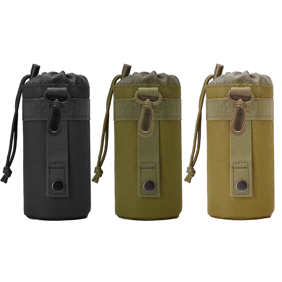 Cycling Commuter Bag - Molle-多機能ウォーターボトルバッグ,アウトドアアクティビティ,自転車ラック,ロープを引く,キャンプ,ハイキング