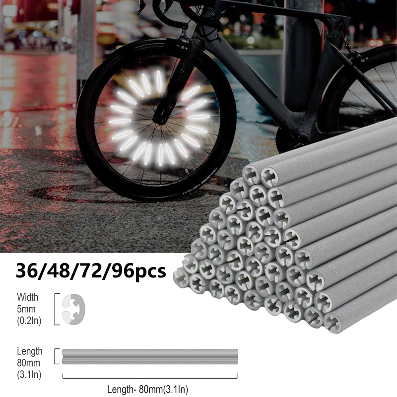 36/48/72/96 個 8 センチメートルスポークリフレ - Spoke Reflector Set のレビューと価格